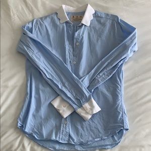 Kiel James Patrick Scallop Shirt